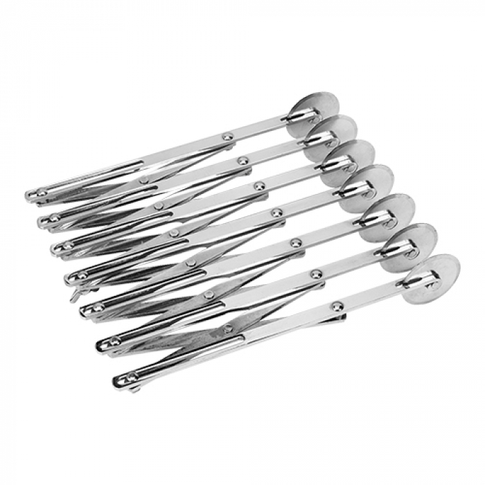 Ausziehbare Rolle 7 Räder (Glatt)